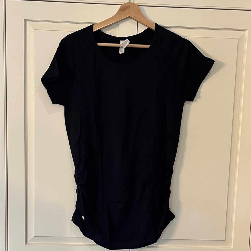 Athleta Black Short Sleeve Tee